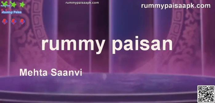 Portrait of Mehta Saanvi, web technology engineer for Rummy Paisa download and login guidance in India